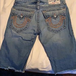 True religion jean shorts